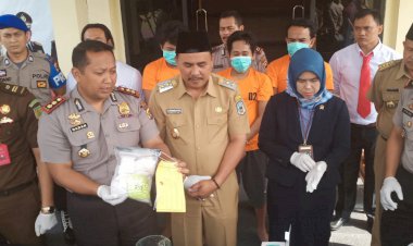 800 Gram Sabu dan 392 Butir Ekstasi Dihancurkan