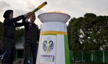 Buka Porkot Jambi ke-l Tahun 2019, Walikota Jambi Fasha: Bertanding Secara Sportif