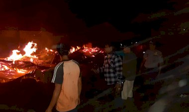 Di Merangin, Enam Rumah Ludes Diamuk Sijago Merah