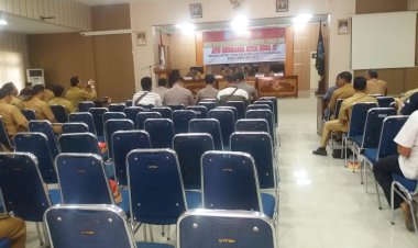 Rapat PETI di Merangin Tujuh Camat Bolos, Sekda: Kenapa Tidak Hadir?