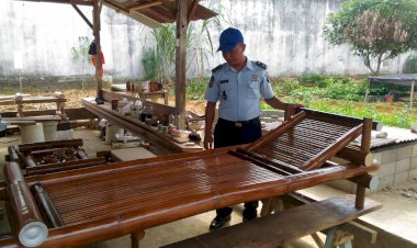 Kerajinan Napi Lapas Bangko Ini Tak Kalah Bersaing, Harganya Terjangkau