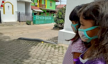 Kabut Asap Mengancam Kesehatan Anak Jambi