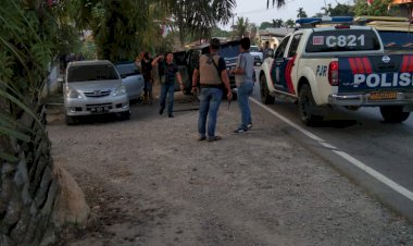 Aksi Kejar-kejaran Polisi Jambi dan Mobil Bermuatan Diduga Ratusan Kilo Ganja