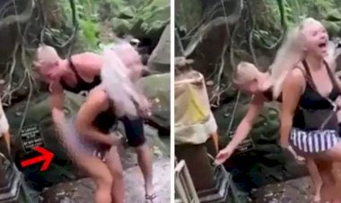Viral 2 Wisatawan Rusia Lecehkan Tempat Suci di Ubud Bali