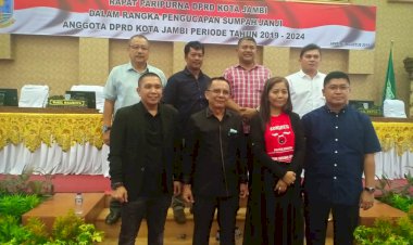10 Nama Jadi DPRD Kota Jambi Tiga Periode