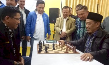 Sekda Kerinci Resmi Buka Kejurda Catur Pra Porprov 2019 di Kayu Aro