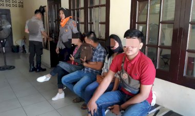 Indehoy, Tiga Pasangan Bukan Suami Istri di Merangin Diamankan Polisi