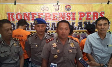 Empat Gembong Narkoba Asal Singkut Diringkus Polisi