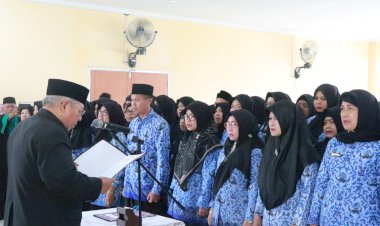10 ASN Tak Hadir Saat Pengambilan Sumpah PNS Tanjabbar