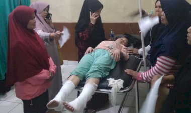 Kebakaran di Area SPBU Sungai Penuh, 4 Orang Dilarikan ke RSUD