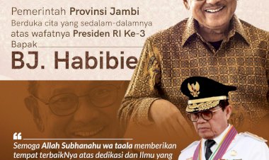 Gubernur Jambi Turut Berduka Atas Wafatnya BJ Habibie