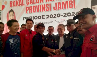 Daftar ke PDIP Ramli Taha Siap Maju Calon Gubernur Bersama Abdullah Sani