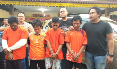 Empat Sindikat Perampok Sarang Walet Diringkus Tim Resmob Polda Jambi