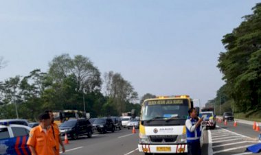 Tiga Orang Tewas Kecelakaan Tol Jagorawi