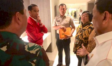 Jokowi Nilai Kerjasama Gubernur dan Perangkat Tidak Efektif Penanganan Karhutla