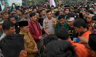 Setelah Didesak Ribuan Mahasiswa, Akhirnya Gubernur Jambi Tolak RUU