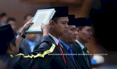 SAH!! Ketua dan Wakil Ketua DPRD Muarojambi Masa Jabatan 2019-2024 Resmi Dilantik