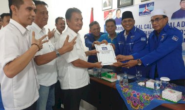 Ambil Formulir di Demokrat, Al Haris Ingin Bangun Bersama Demokrat