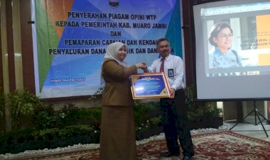 Pemkab Muarojambi Kembali Diganjar Opini WTP