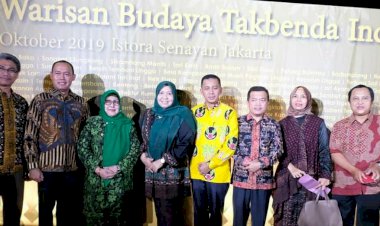 Bupati Muarojambi Hadiri Penetapan Warisan Budaya Tak Benda di Istora Senayan