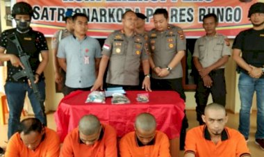 Empat Pemilik Narkoba Diringkus Polisi Bungo