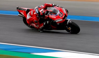 Hujan guyur Motegi, Petrucci tercepat di FP3 Grand Prix Jepang