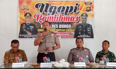 Dihadapan Tomas Tanah Sepenggal, Kapolres: Bijaklah Bermedia Sosial agar Tidak Menimbulkan Konflik