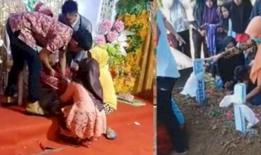 Pilu! Pengantin Baru di Majene, Mempelai Wanita Pingsan saat Resepsi, Koma, dan Meninggal Dunia