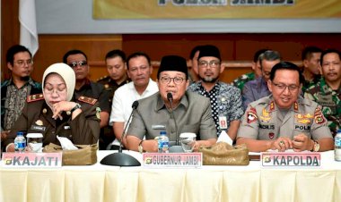 Gubernur Jambi Apresiasi Polda dan Korem Dalam Penanganan SMB