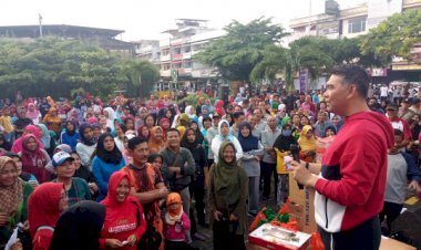 Senam Bersama Warga Kecamatan Jambi Timur, Ini Pesan Walikota Fasha