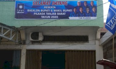 Mulai Hari Ini, DPD PAN Tanjabbar Buka Penjaringan Cabup dan Cawabup