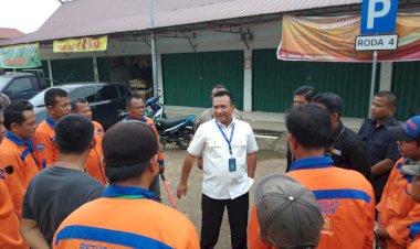 Antisipasi Curanmor, Dirreskrimum Polda Jambi Sidak Parkir Pasar Angso Duo