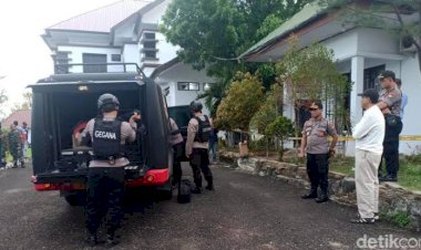 Ledakan Terjadi di Kantor Kejari Parepare Sulsel, Dua Rumah Terkena Dampak