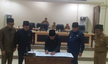 APBD 2020 Kabupaten Sarolangun Disahkan