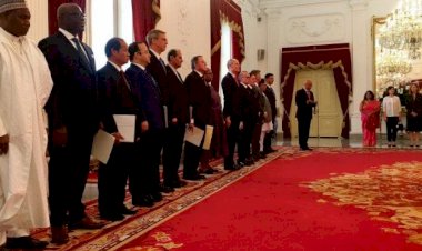 14 Dubes Luar Biasa Berkuasa Penuh Tiba di Istana Jakarta