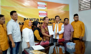 Ambil Formulir di Hanura, Tim Fachrori Makin Pede Dengan Rilis Survey