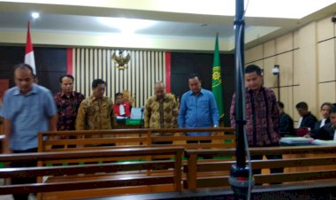 Hari ini, KPK Kembali Hadirkan Apif, Mantan Ketua DPRD dan Mantan Kadis PU Dalam Persidangan