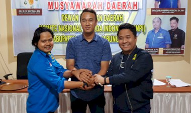 Terpilih Secara Aklamasi, Dadang Ginanjar Pimpin DPD KNPI Tanjab Barat