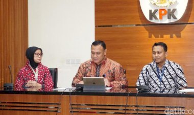 Ketua KPK Firli Bahuri Tunjuk Ipi dan Ali Plt Jubir