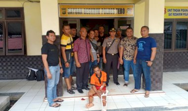 Pembunuh Janda di Rimbobujang Didor Polisi