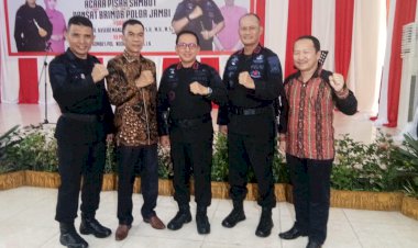 Hibahkan Tanah ke Satuan Brimob Polda Jambi, Ketum PSTI: Untuk Perluasan Lapangan Tembak