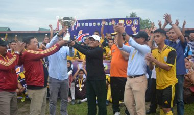 Tutup Perhelatan Gubernur Cup 2020, Fachrori Berharap Pembinaan Sepakbola Jambi Terus Meningkat