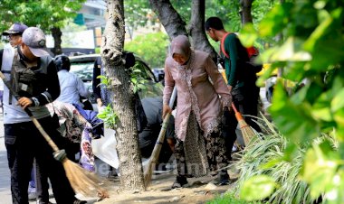 Gaya Risma Pantang Menyerah Percantik Kota Surabaya