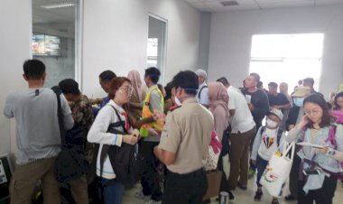 Waspada Virus Corona Petugas KKP Tarakan Gunakan Masker N95