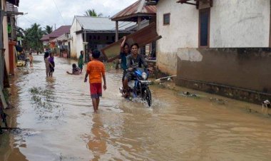 Warga Kota Jambi Diharapkan Waspada, Ketinggiar Air Batanghari Masuki Siaga IV