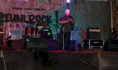 Festival Musik Rock di Tanjab Barat, Bupati Safrial: Saya Serasa Kembali Muda