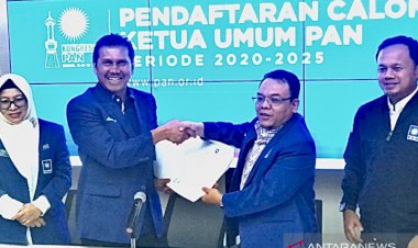 Bersama Bima Arya, Asman Abnur Serahkan Berkas Caketum PAN: Ini Bukti Saya Serius akan Bertanding!