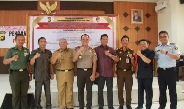 Bupati Hadiri Pencanangan Zona Integritas Menuju WBK dan WBBM Polres Tanjab Barat