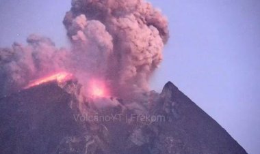 Gunung Merapi Meletus, Warga Tetap Beraktivitas Normal