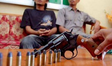 Sering Tenteng Senpi, Warga Asal Sumsel Ini Diamankan Aparat Polsek Mestong Muarojambi